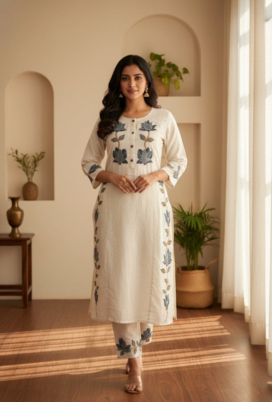 Amayra Cotton Flex Kurta set with pants