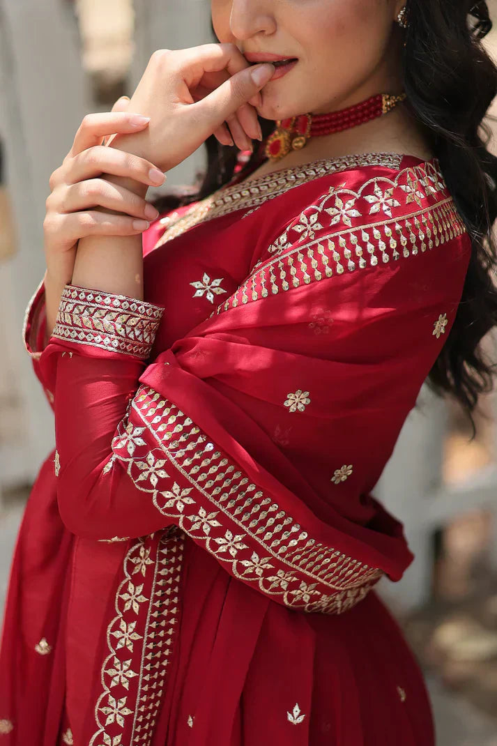 PREMIUM DESIGNER GOWN WITH DUPATTAPFAB124) (01)