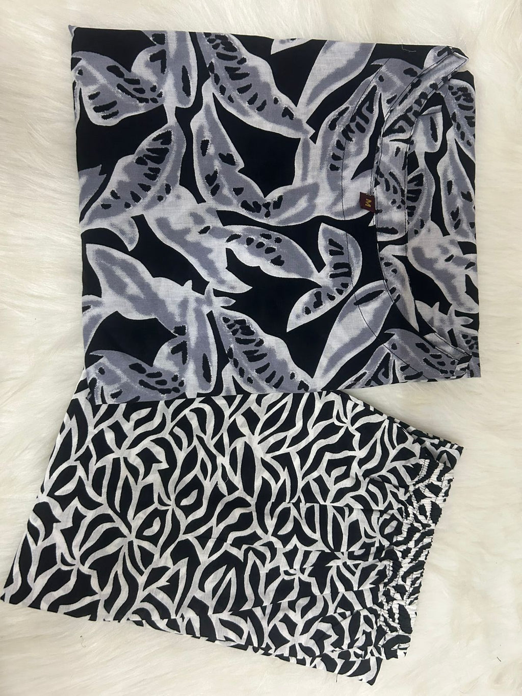 PURE COTTON PRINT A LINE KURTI WITH BOTH SIDES POCKETS SLEEVES (PFAB1450)