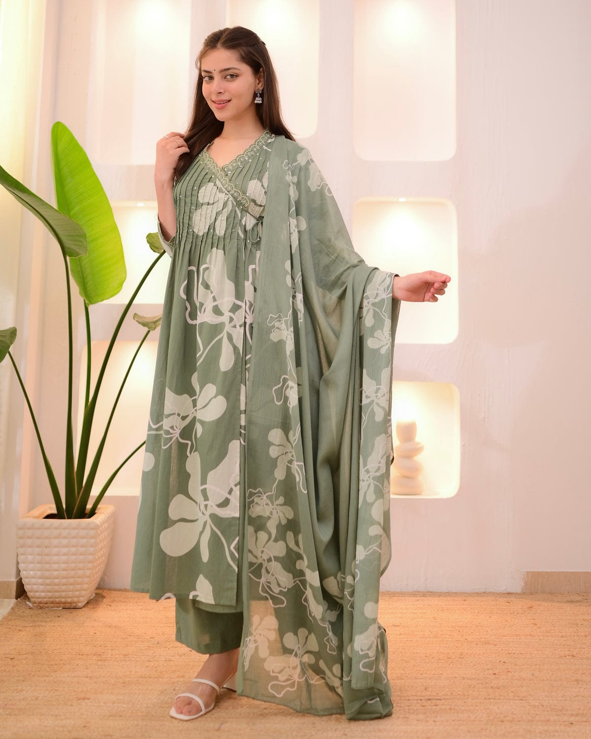 Designer Azrak taj cotton suit*(PFAB1479)
