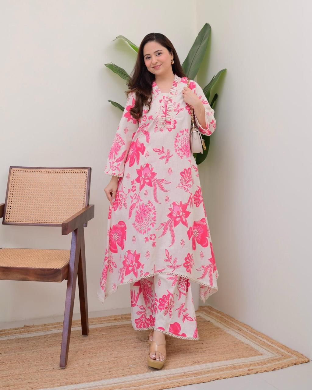 Everyday Wear Comfy Cotton Co-ords 🌸(PFAB1158)