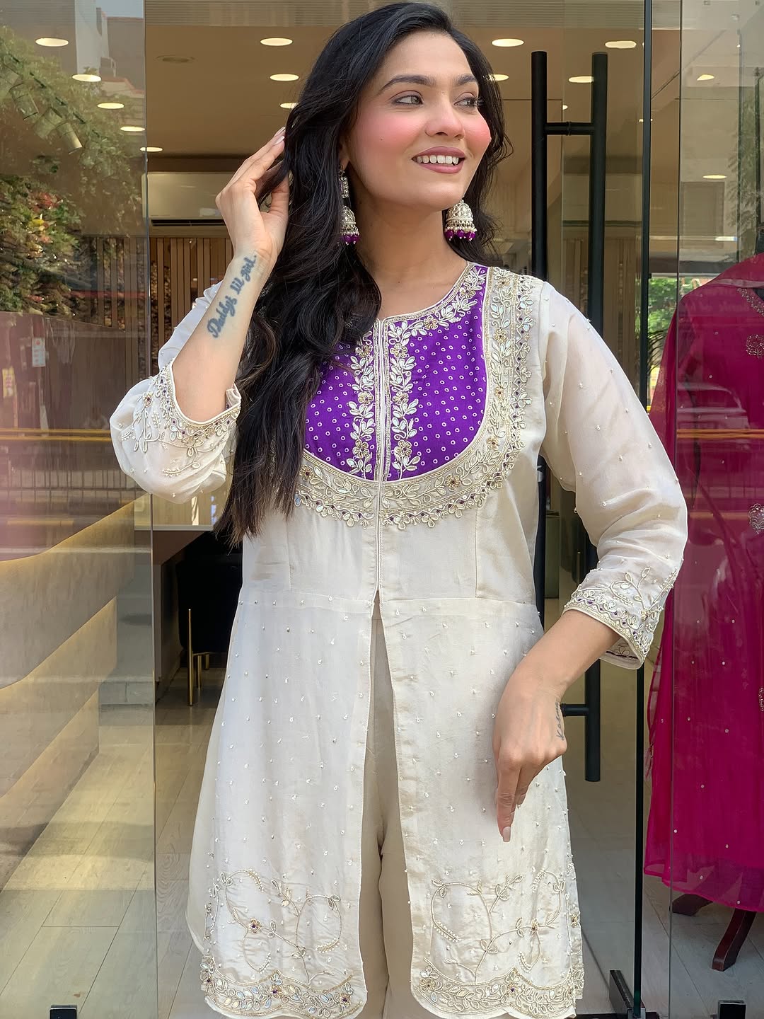 Roman-Silk  Coding Sequence Embroidered (PFAB1164)